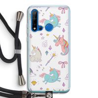 Fantasiewereld: Huawei P20 Lite (2019) Transparant Hoesje met koord