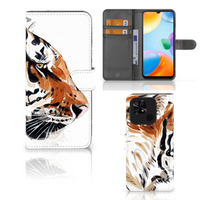 Hoesje Xiaomi Redmi 10C Watercolor Tiger - thumbnail