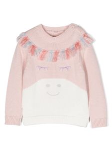 Stella McCartney Kids sweat à design brodé - Rose