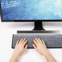 Hama Computer Beschermhoes voor toetsenbord Transparant - thumbnail