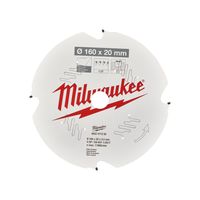 Milwaukee Accessoires Cirkelzaagblad P FC 160x20x2,2x4D - 4932471293 - 4932471293