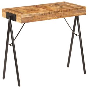 vidaXL Wandtafel 80x40x75 cm massief mangohout