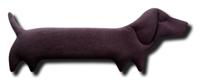 Leschi Verwarmingskussen Winston de Hond - Aubergine