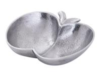Charlotte - Apfel Schale - goud of zilver - aluminium - 30x30x10 cm