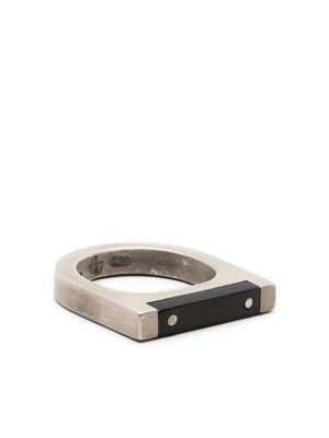 Parts of Four bague Plate - Argent