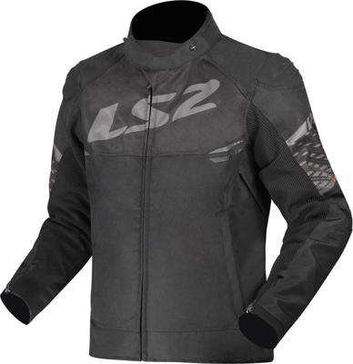LS2 "apex" jas jacket apex men black/dark gray size 3xl