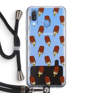 Yummy: Samsung Galaxy A40 Transparant Hoesje met koord