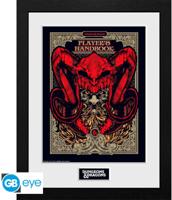 Dungeons & Dragons Framed Print - Players Handbook Dungeons & Dragons Framed Print - Players Handbook