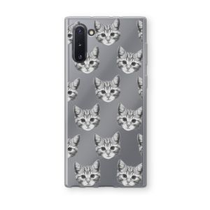 Kitten: Samsung Galaxy Note 10 Transparant Hoesje