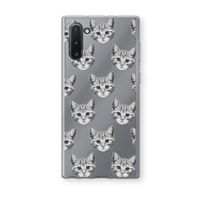 Kitten: Samsung Galaxy Note 10 Transparant Hoesje