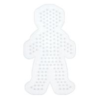 Hama Strijkkralen Grondplaat Jongen Wit - thumbnail