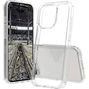 JT Berlin BackCase Pankow Clear Backcover Apple iPhone 16 Pro Transparant Inductieve lading