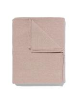 HEMA Tafelkleed Chambray Katoen Beige/goud 140x240 (zand) - thumbnail