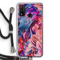 Pink Orchard: Huawei P Smart (2020) Transparant Hoesje met koord