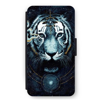 Darkness Tiger: iPhone 12 mini Flip Hoesje