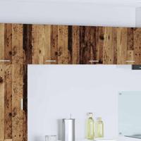 Hangkast met plank Riga 2 pcs Oude Hout en Wit 50 x 31 x 40 cm Hangkast met plank Riga 2 pcs Oude Hout en Wit 50 x 31 x 40 cm