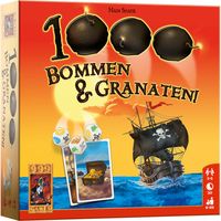 999 Games 1000 Bommen & Granaten! dobbelspel Nederlands, 2 - 5 spelers, 30 minuten, Vanaf 8 jaar - thumbnail