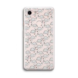 Zwanen: Google Pixel 3 Transparant Hoesje