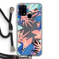 Tropisch: Samsung Galaxy M31 Transparant Hoesje met koord