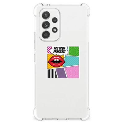 Samsung Galaxy A53 5G Anti Shock Bumper Case Popart Princess Samsung Galaxy A53 5G Anti Shock Bumper Case Popart Princess