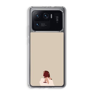 I drink wine: Xiaomi Mi 11 Ultra Transparant Hoesje