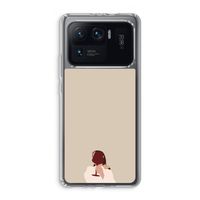 I drink wine: Xiaomi Mi 11 Ultra Transparant Hoesje
