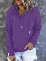 Hoodie Loose Casual Hoodie - thumbnail
