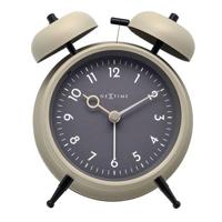 NeXtime - Tafelwekker 12 x 14 x 6cm-Stil-Licht-Metaal-NeXtime "Golden NeXtime - Tafelwekker 12 x 14 x 6cm-Stil-Licht-Metaal-NeXtime "Golden