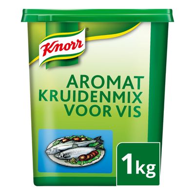 Knorr - 1-2-3 Aromat kruidenmix voor vis - 6x 1 kg Knorr - 1-2-3 Aromat kruidenmix voor vis - 6x 1 kg