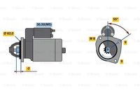 Bosch Starter F 000 AL0 327 - thumbnail