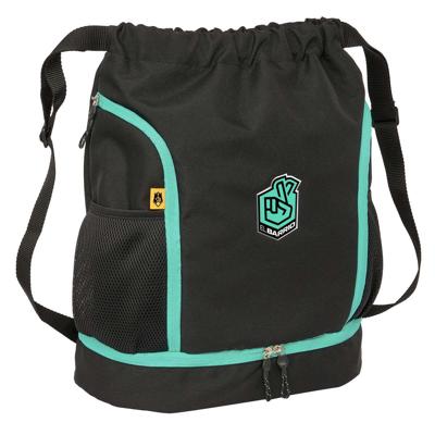 Rugtas met Koordjes Kings League El barrio Zwart 35 x 40 x 1 cm