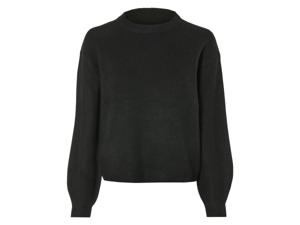 esmara Gebreide dames trui (Zwart, XS (32/34))