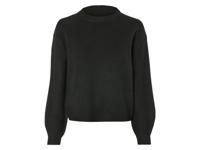 esmara Gebreide dames trui (Zwart, XS (32/34))