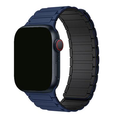 Apple Watch Bandje Zyro - Siliconen - Donkerblauw - 38, 40, 41 & 42mm