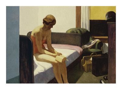 Kunstdruk Edward Hopper Hotel Room 40x30cm