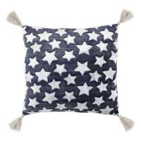 Kussen Sterren (40 X 40 cm) 119628 Kleur Marineblauw
