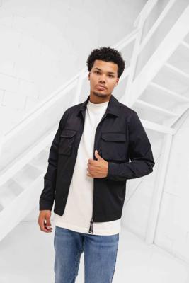 Pure Path Crêpe Stretch Jas Heren Zwart - Maat S - Kleur: Zwart | Soccerfanshop