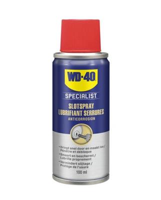 Wd40 Slotspray specialist 100 ml zwart/geel
