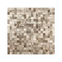 Mozaïek Isodeco Steenstrip Blokjes Zelfklevend 30.5x30.5 cm Goud Isodeco