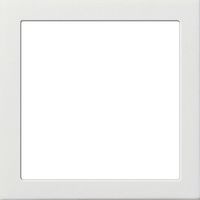 Gira F100 verloopraam voor 55x55mm onderdelen zuiverwit glanzend