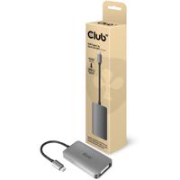 Club 3D Club 3D USB Type C to DVI-I DUAL LINK Active Adapter - thumbnail