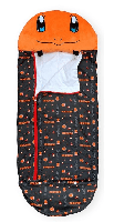 Pokémon slaapzak charmander 50 x 130 cm - polyester - oranje