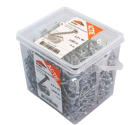 Homefix Actie-Emmer Spaanplaatschroef Vz Pk +Snijpunt Torx TX20 4.0X30 | 1200 stuks - 8920.01.10100