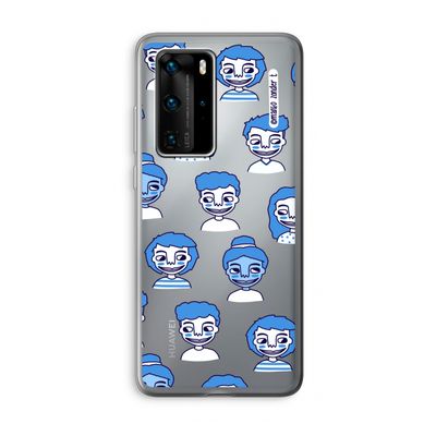 Gezichtjes: Huawei P40 Pro Transparant Hoesje