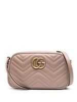 Gucci GG Marmont leren tas - Beige - thumbnail