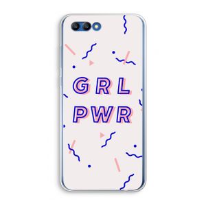 GRL PWR: Honor 10 Transparant Hoesje