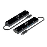 CLUB3D USB4™ Gen3x2 Type-C, 6-in-1 Hub with HDMI™ 8K60Hz or 4K120Hz, 2xUSB Type-A(10G), Ethernet RJ45(2.5G) and 2xUSB Type-C, 1x Data(10G) and 1xPD3.0 charging 100 watt - thumbnail