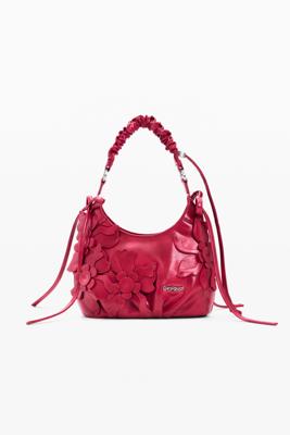 Kleine tas met bloemapplicaties - RED - U Kleine tas met bloemapplicaties - RED - U