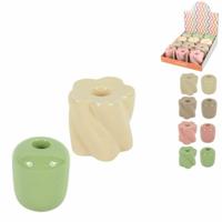 Kandelaar Retro 7 cm 8 assorti | 24 stuks