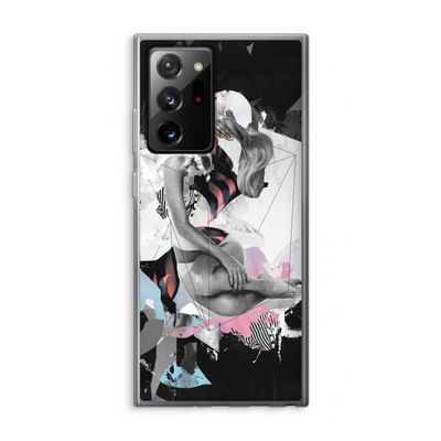 Camouflage de sommeil: Samsung Galaxy Note 20 Ultra / Note 20 Ultra 5G Transparant Hoesje